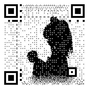 overlay bad apple video qr code