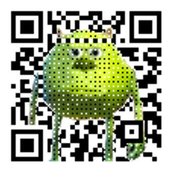 mike wazowski amzing qr code