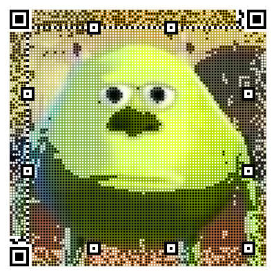 mike wazowski qr picture