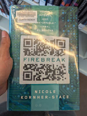 qr code on book cover